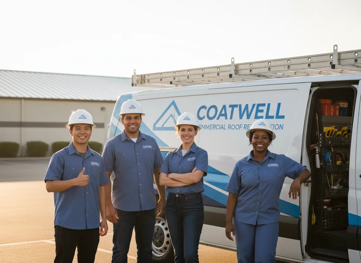 Commercial roof coating company in Vernon, AZ